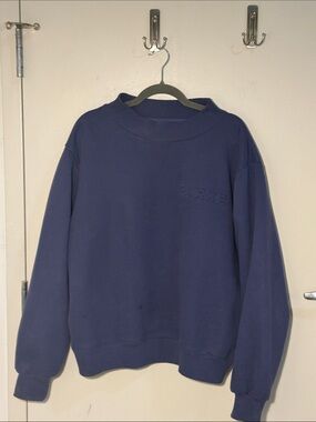 Women's Crewneck Sweatshirt in Deep Navy